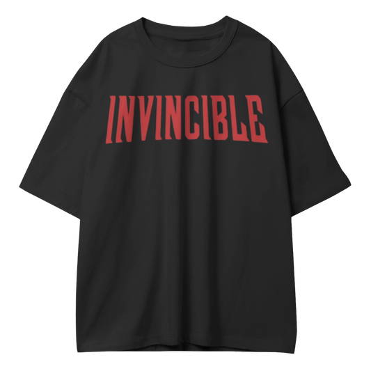 The 'Invincible' Oversized Statement Tee (Unisex Oversized T-Shirt)