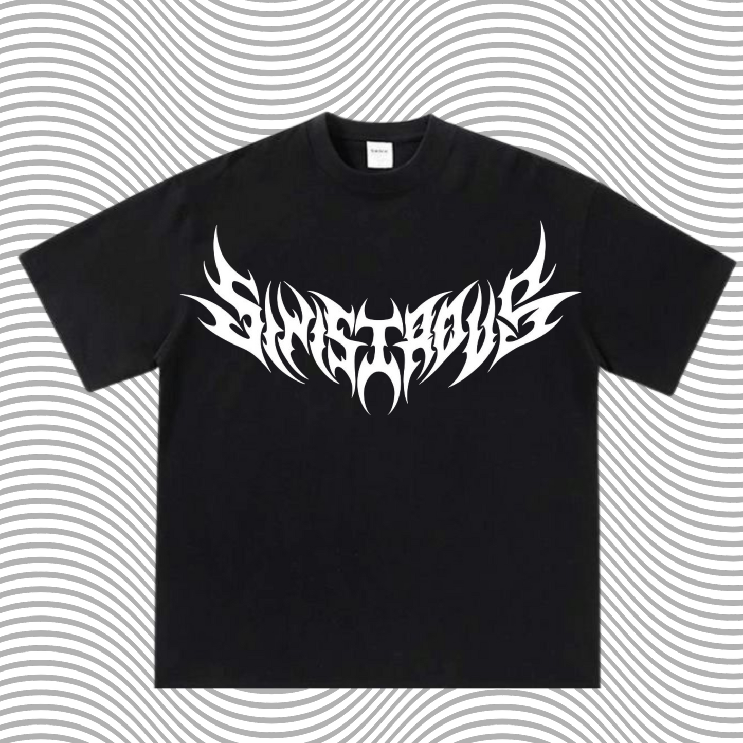 The 'Dominate Glitch' Oversized Standard Tee