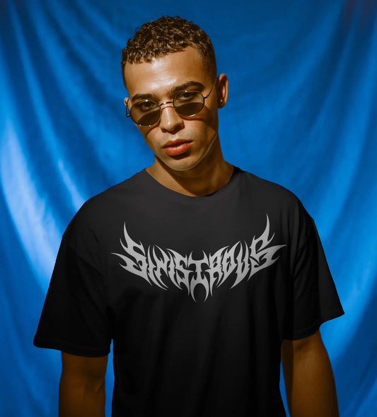 The 'Dominate Glitch' Oversized Standard Tee