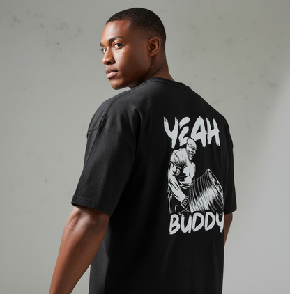 'Yeah Buddy!' Pump Cover Tee (Unisex Oversized premium Classic T-Shirt)