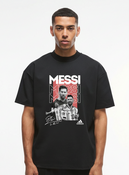 Messi Montage Legacy Tee (Unisex Oversized Premium T-Shirt)