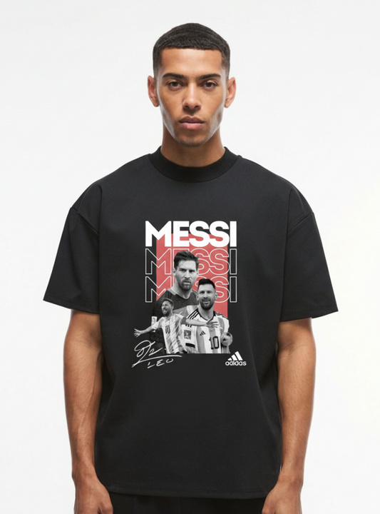 Messi Montage Legacy Tee (Unisex Oversized Premium T-Shirt)
