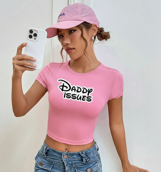 The 'Daddy Issues' Snug-Fit Baby Tee