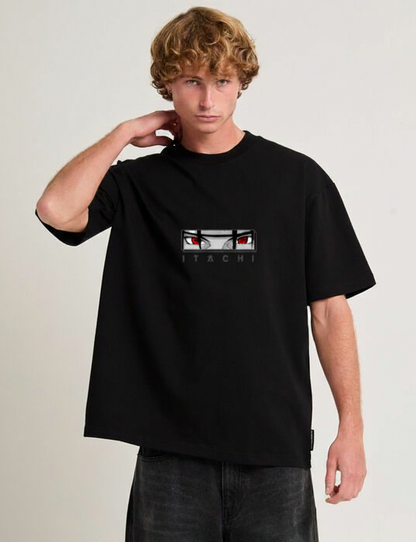 Uchiha Eyes Jutsu Tee (Unisex Oversized T-Shirt)