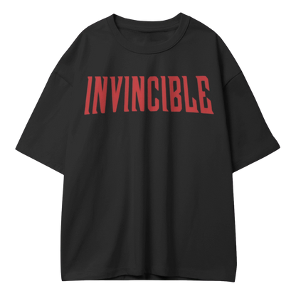 The 'Invincible' Oversized Statement Tee (Unisex Oversized T-Shirt)