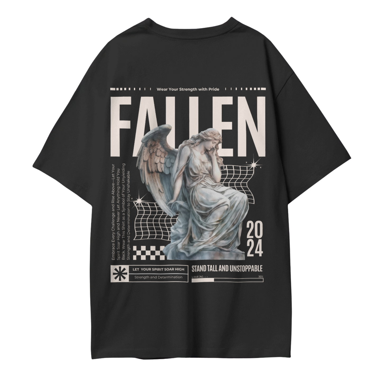 Savage Angel Legacy Crew (Unisex Oversized T-Shirt)