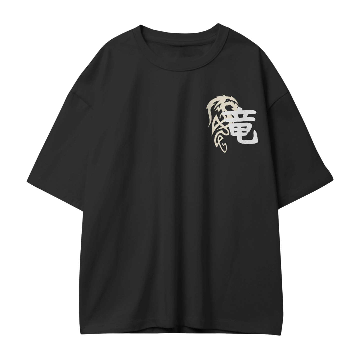 The 'Unleashed Dragon' Street Oversized Tee