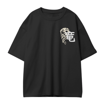 The 'Unleashed Dragon' Street Oversized Tee