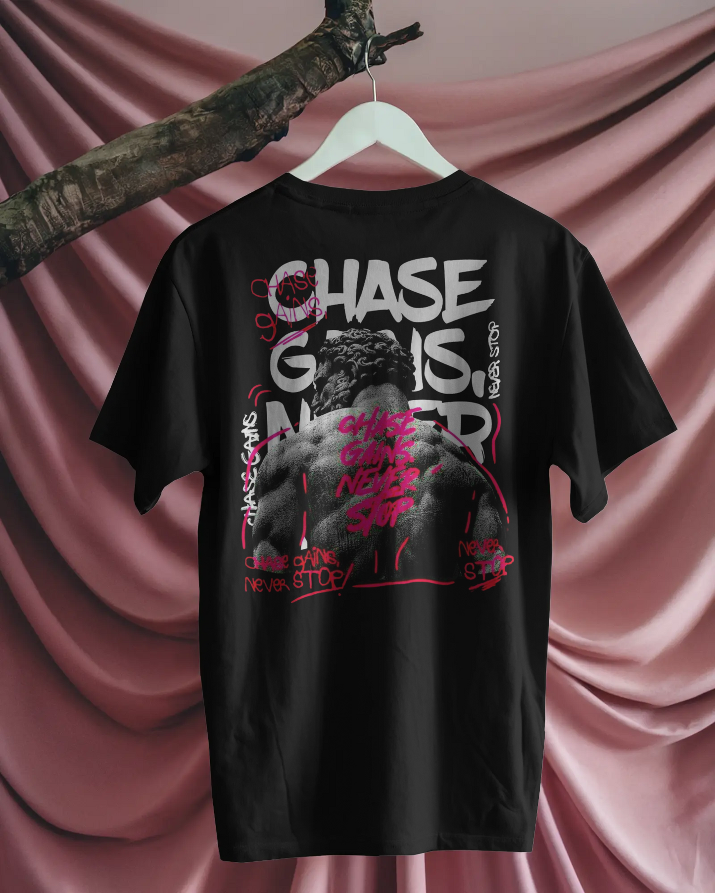 The 'Conquer' Oversized Statement Tee