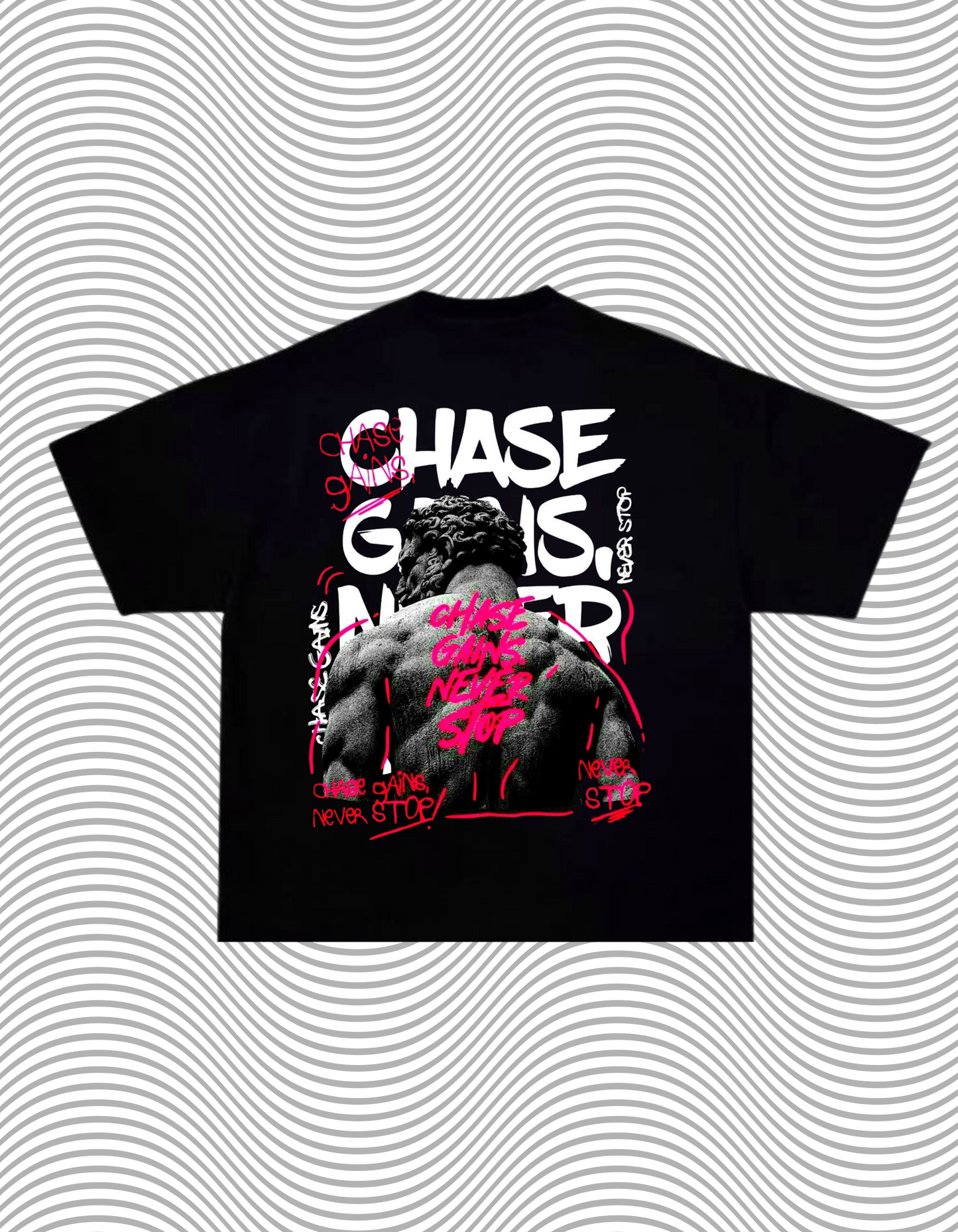 The 'Conquer' Oversized Statement Tee