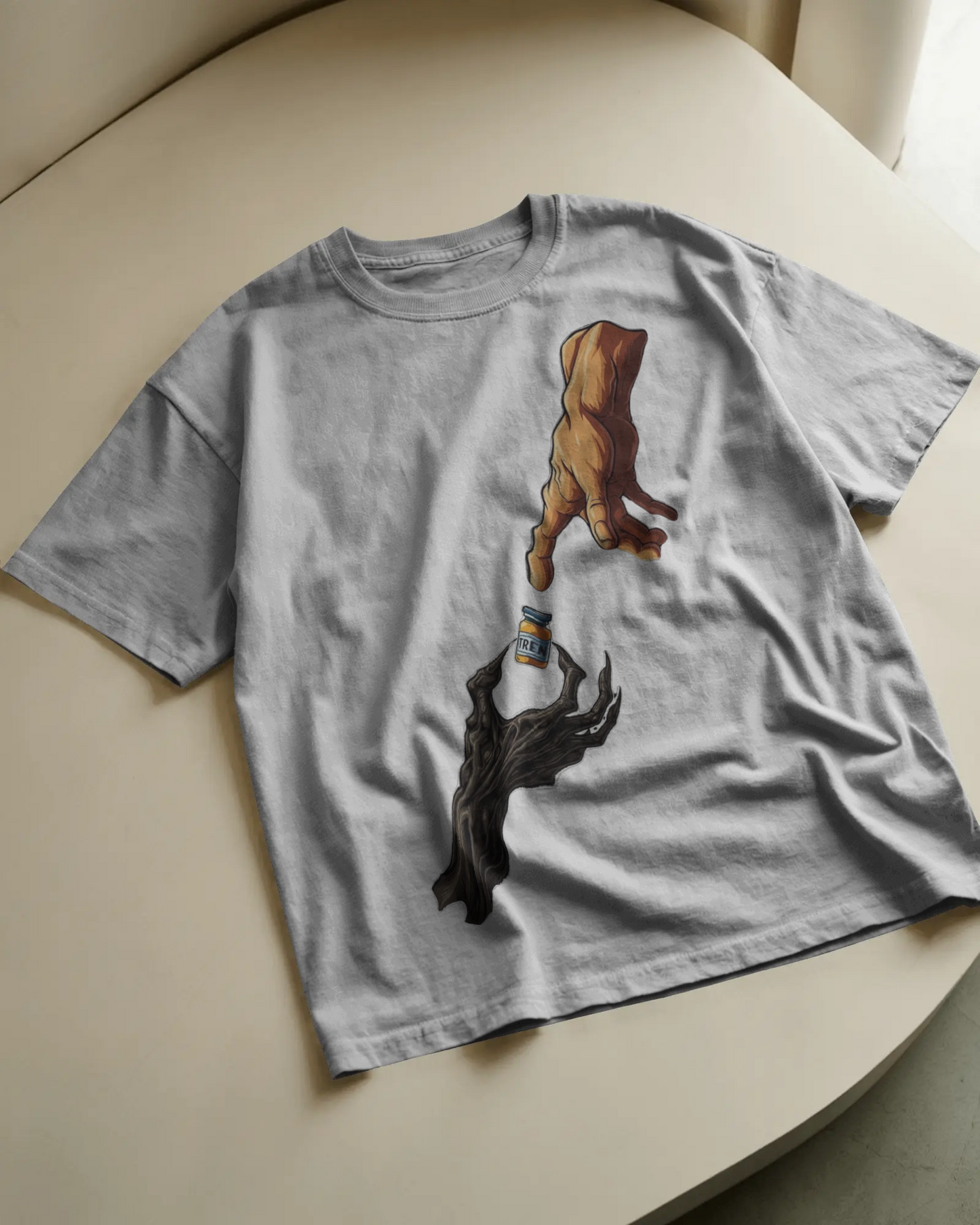 The Touch of 'Tren' (Unisex premium T-Shirt)