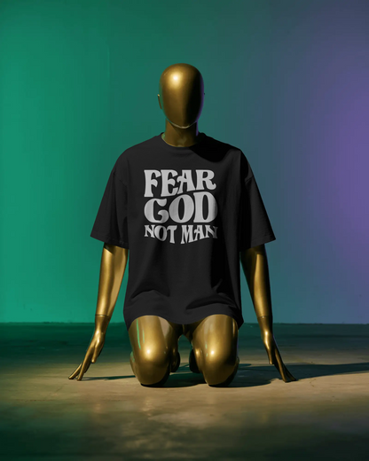 The 'Cosmic Dharma' Oversized Statement Tee (Unisex Oversized T-Shirt)