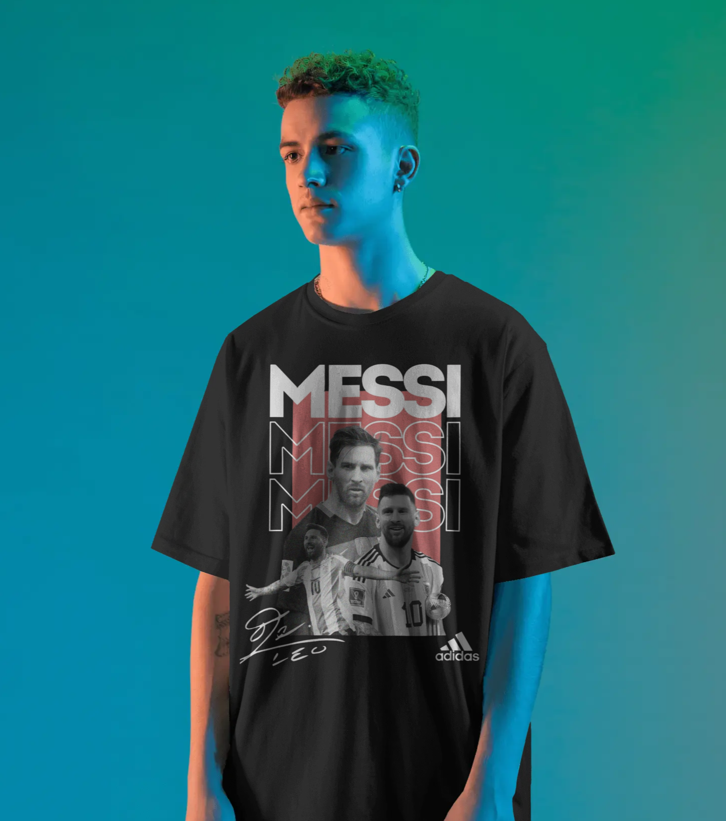 Messi Montage Legacy Tee
