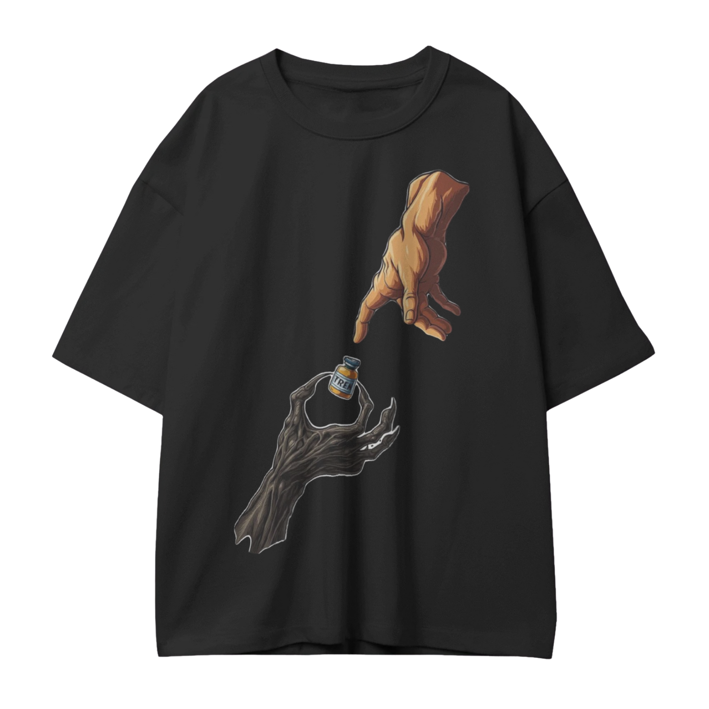 The Touch of 'Tren' oversized T-shirt