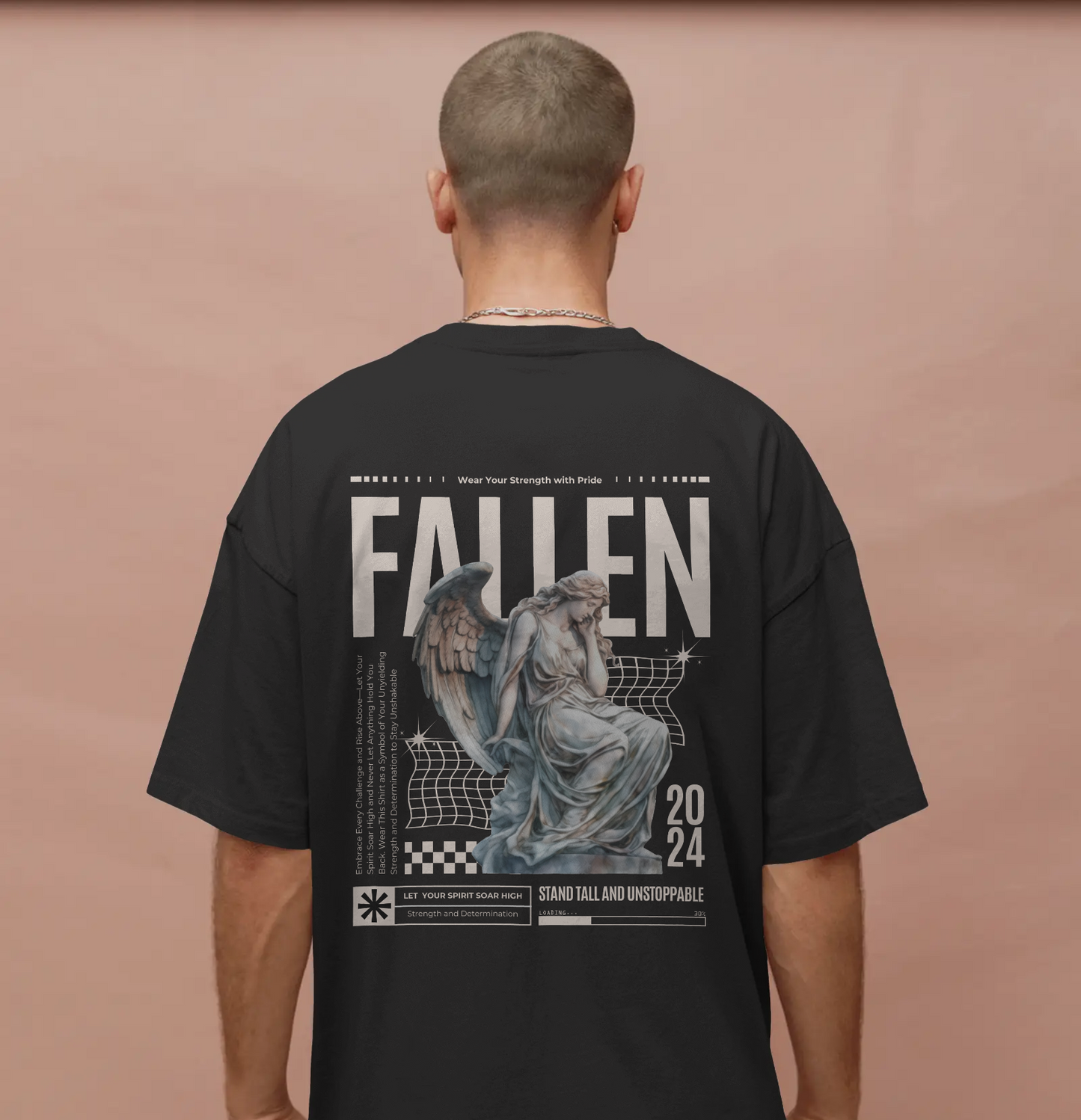 Savage Angel Legacy Crew (Unisex Oversized T-Shirt)