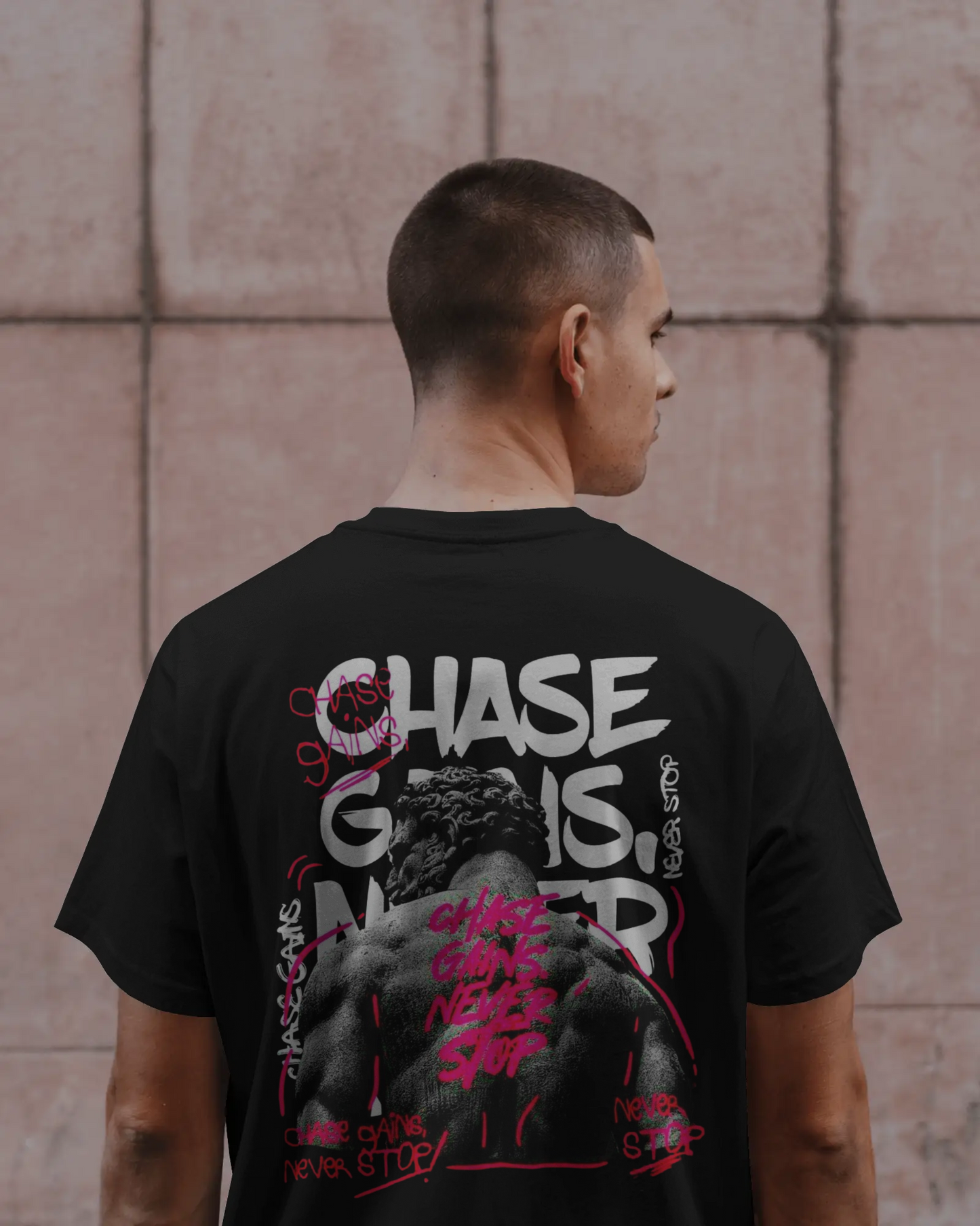 The 'Conquer' Oversized Statement Tee