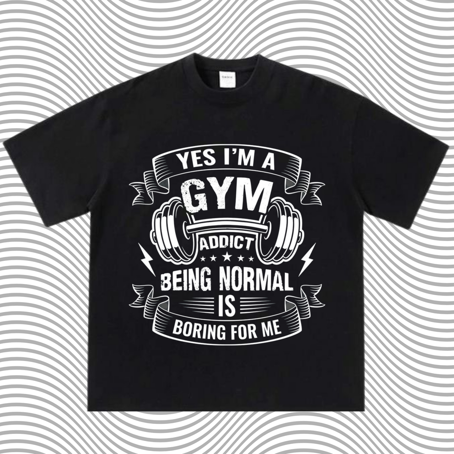 The 'Gym Addict' Lifestyle Tee (Unisex T-Shirt)