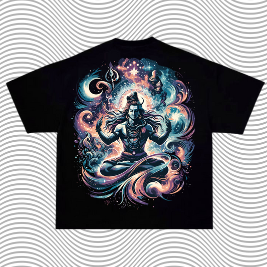 The 'Mahadev Bindi' Tee (Unisex Oversized T-Shirt)